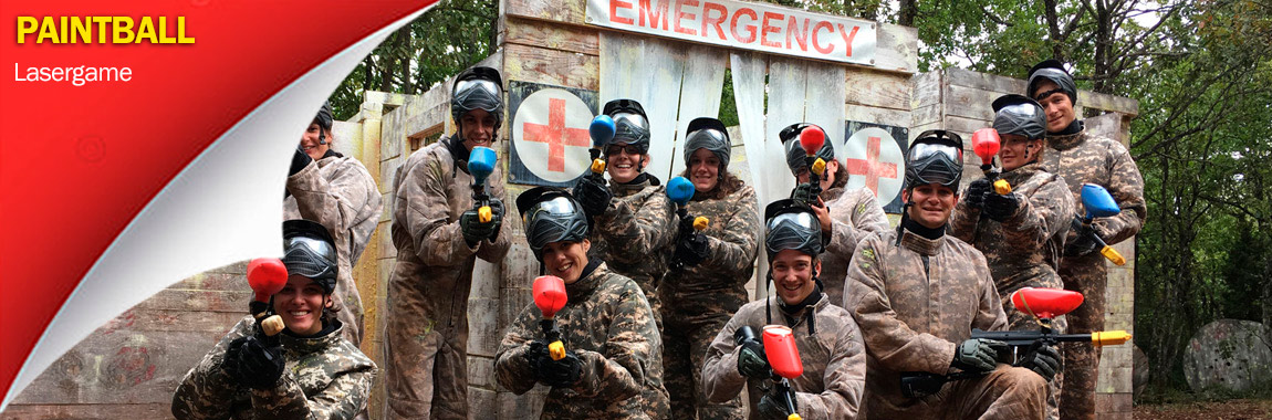 paintball lasergame à Millai